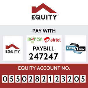 Equity Bank Account